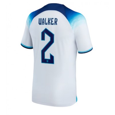 Echipament fotbal Anglia Kyle Walker #2 Tricou Acasa Mondial 2022 maneca scurta